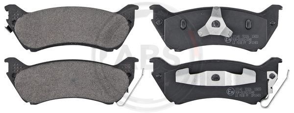 A.B.S. 37148 Brake Pad Set, disc brake