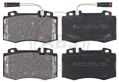 Brake Pad Set, disc brake A.B.S. 37149