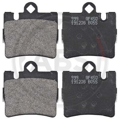 Brake Pad Set, disc brake A.B.S. 37150