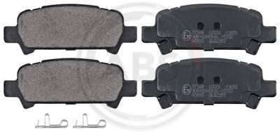 Brake Pad Set, disc brake A.B.S. 37164