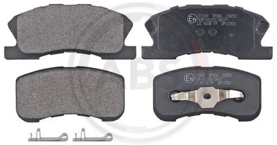 Brake Pad Set, disc brake A.B.S. 37169