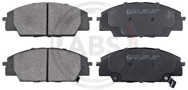 A.B.S. 37174 Brake Pad Set, disc brake