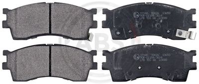 Brake Pad Set, disc brake A.B.S. 37180