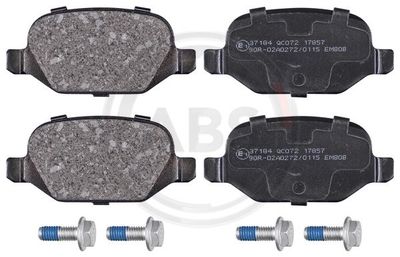 Brake Pad Set, disc brake A.B.S. 37184
