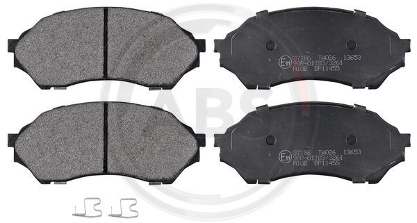 A.B.S. 37186 Brake Pad Set, disc brake