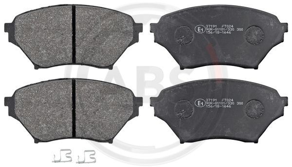 A.B.S. 37191 Brake Pad Set, disc brake
