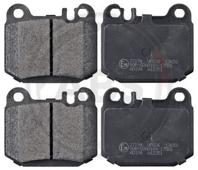 Brake Pad Set, disc brake A.B.S. 37194