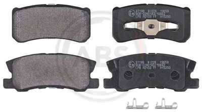 Brake Pad Set, disc brake A.B.S. 37199