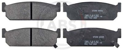 Brake Pad Set, disc brake A.B.S. 37208