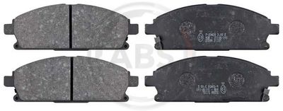 Brake Pad Set, disc brake A.B.S. 37209