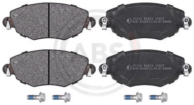 Brake Pad Set, disc brake A.B.S. 37215