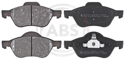 Brake Pad Set, disc brake A.B.S. 37217