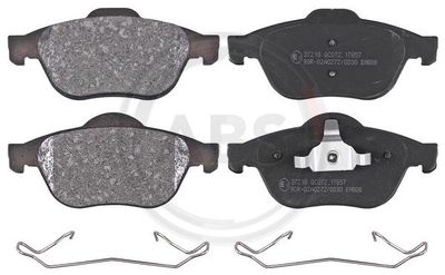 Brake Pad Set, disc brake A.B.S. 37218