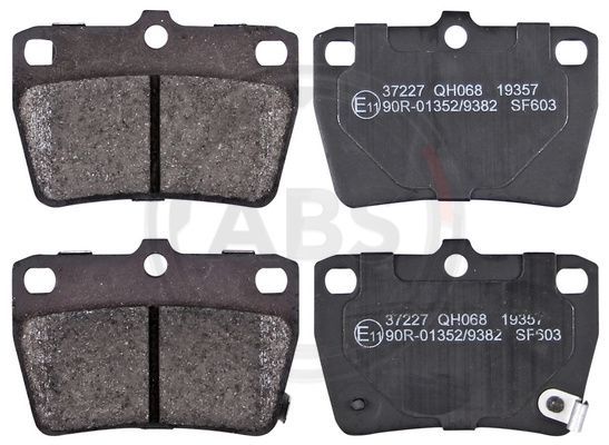 A.B.S. 37227 Brake Pad Set, disc brake
