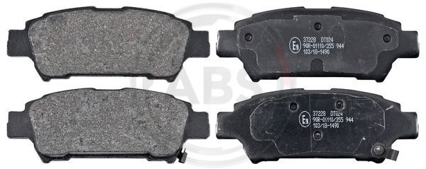 A.B.S. 37228 Brake Pad Set, disc brake