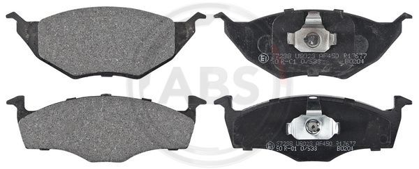 A.B.S. 37238 Brake Pad Set, disc brake