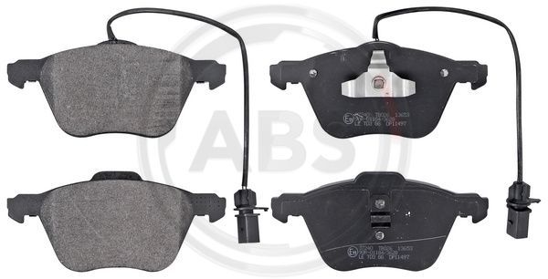 A.B.S. 37240 Brake Pad Set, disc brake