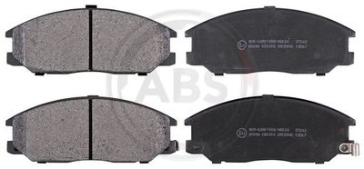 Brake Pad Set, disc brake A.B.S. 37242
