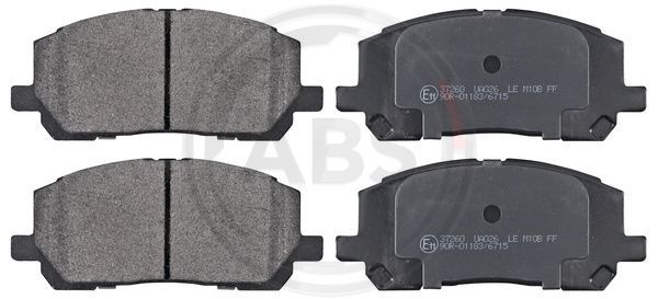 A.B.S. 37260 Brake Pad Set, disc brake