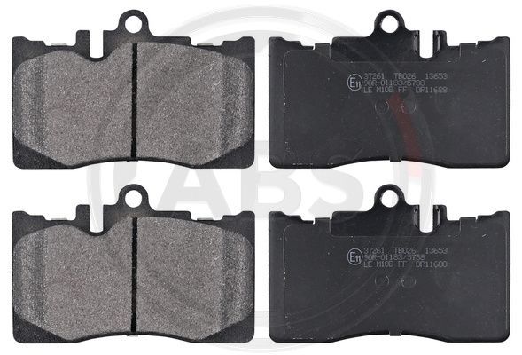 A.B.S. 37261 Brake Pad Set, disc brake