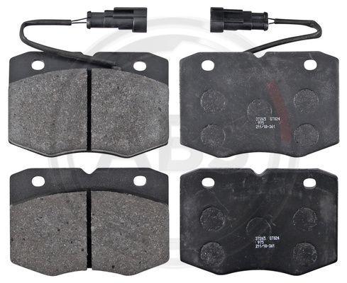 A.B.S. 37265 Brake Pad Set, disc brake