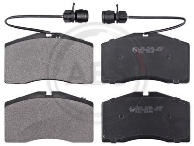 Brake Pad Set, disc brake A.B.S. 37266
