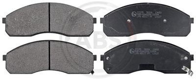 Brake Pad Set, disc brake A.B.S. 37275