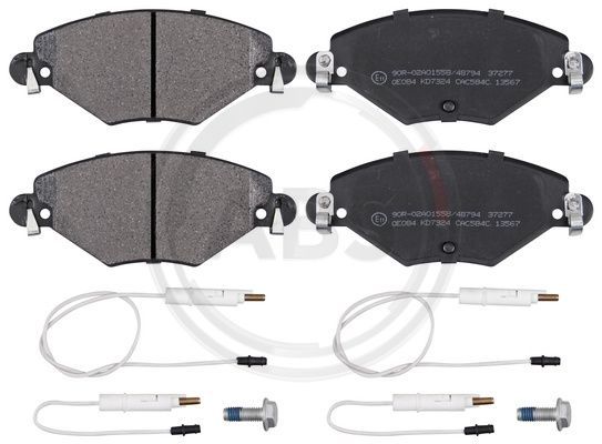 A.B.S. 37277 Brake Pad Set, disc brake