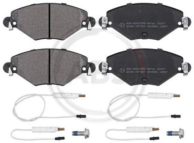 Brake Pad Set, disc brake A.B.S. 37277