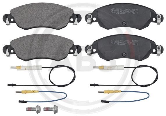 A.B.S. 37278 Brake Pad Set, disc brake