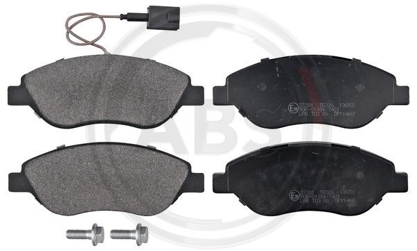 A.B.S. 37281 Brake Pad Set, disc brake