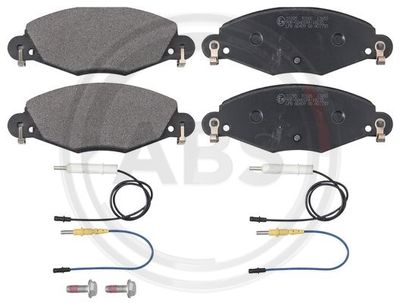 Brake Pad Set, disc brake A.B.S. 37285
