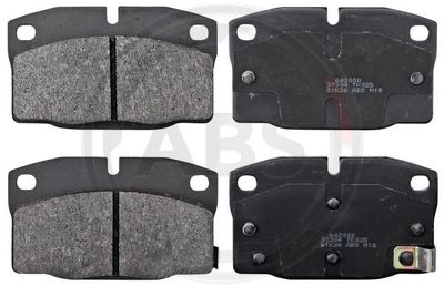 Brake Pad Set, disc brake A.B.S. 37304
