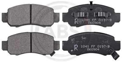 Brake Pad Set, disc brake A.B.S. 37314