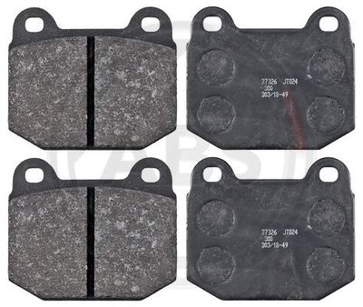 Brake Pad Set, disc brake A.B.S. 37326