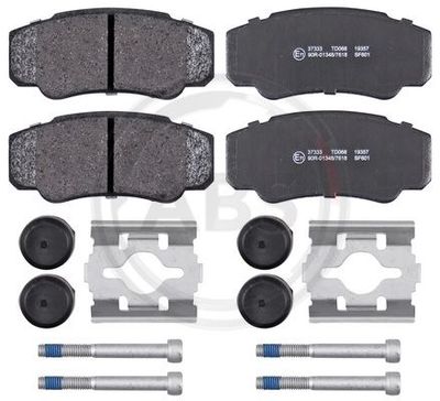Brake Pad Set, disc brake A.B.S. 37333