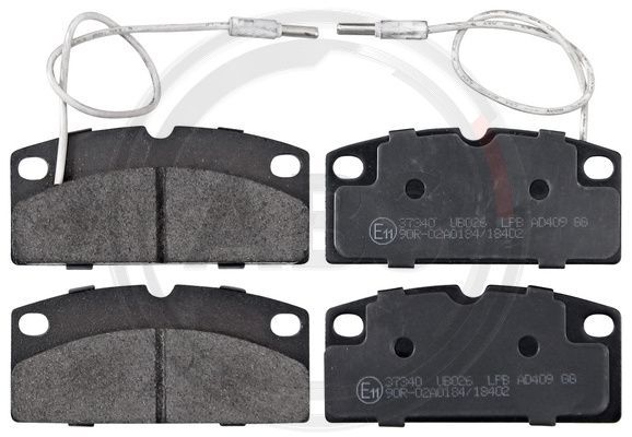 A.B.S. 37340 Brake Pad Set, disc brake