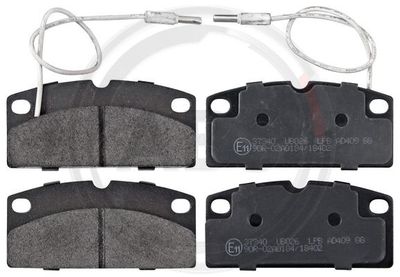Brake Pad Set, disc brake A.B.S. 37340