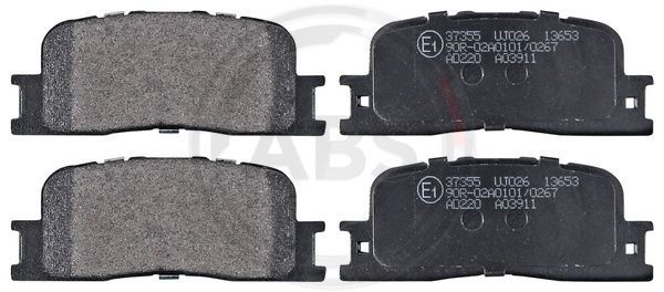 A.B.S. 37355 Brake Pad Set, disc brake