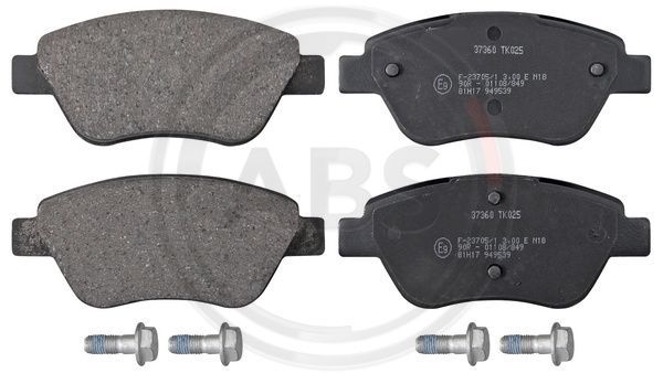 A.B.S. 37360 Brake Pad Set, disc brake