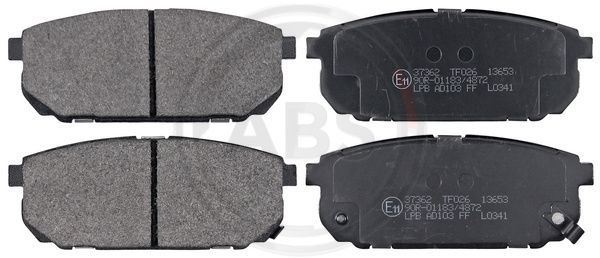 A.B.S. 37362 Brake Pad Set, disc brake