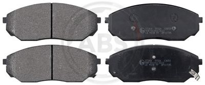 Brake Pad Set, disc brake A.B.S. 37364