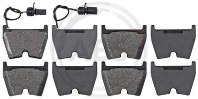 Brake Pad Set, disc brake A.B.S. 37367