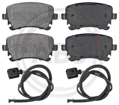Brake Pad Set, disc brake A.B.S. 37368