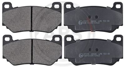 Brake Pad Set, disc brake A.B.S. 37373