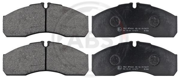A.B.S. 37379 Brake Pad Set, disc brake