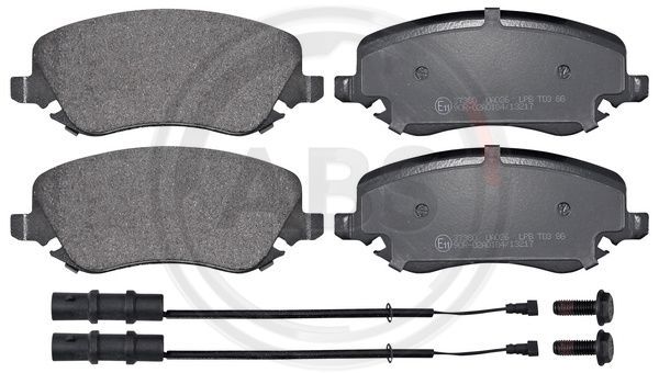 A.B.S. 37380 Brake Pad Set, disc brake