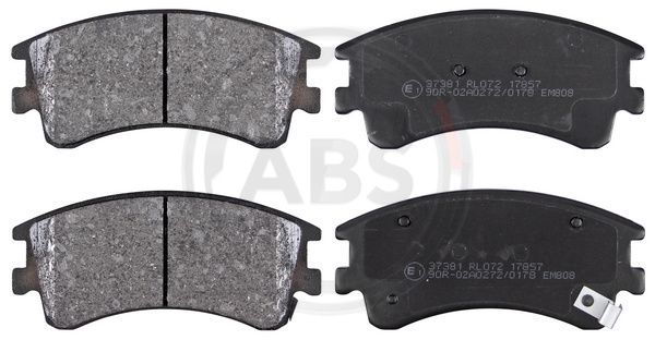 A.B.S. 37381 Brake Pad Set, disc brake
