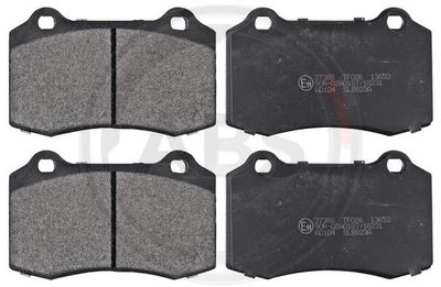 Brake Pad Set, disc brake A.B.S. 37388