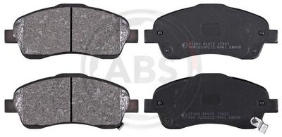 Brake Pad Set, disc brake A.B.S. 37400